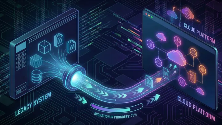 Data migration between tools